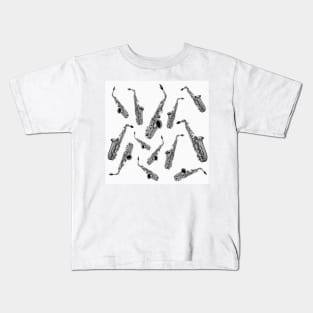 Saxo-Silver Kids T-Shirt